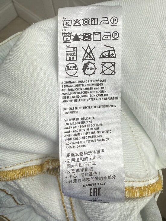 Dorothee Schumacher Made in Italy Women's Flare Jeans Size 3 IT / 6 or M in US - Picture 8 of 10